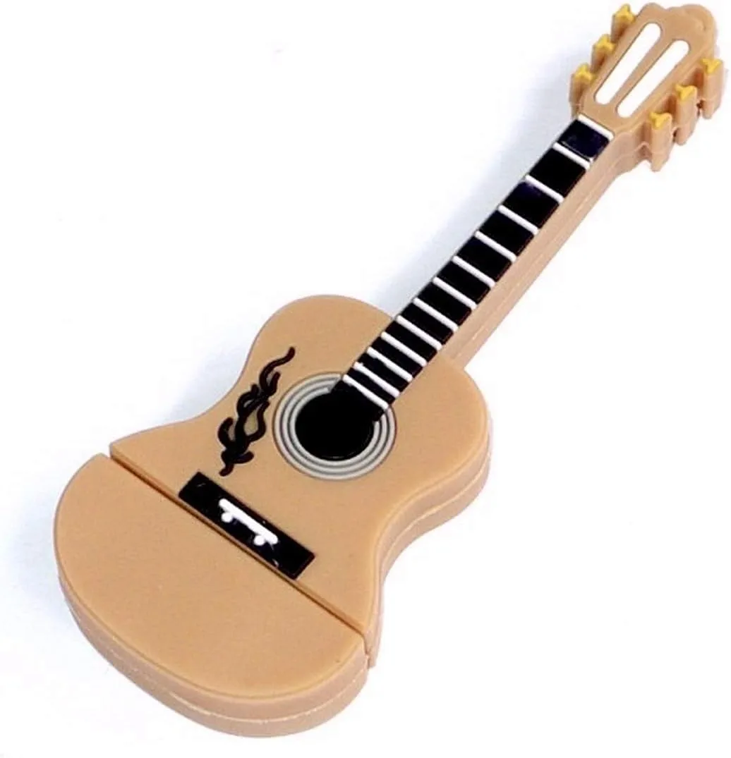 Ulticool - Gitarre 8 GB – USB Stick - Guitar - Memory Stick Data Storage - Pen Drive - Speicherstick – Beige