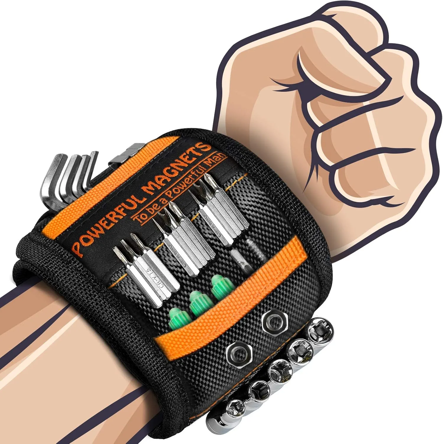 Geschenke für Männer Papa Geschenk Vatertag: Magnetarmband Handwerker Vatertagsgeschenk für Papa Opa, Ostergeschenke Herrentagsgeschenke Mann Gadgets, Männertag Geschenke Vatertagsgeschenke Ideen
