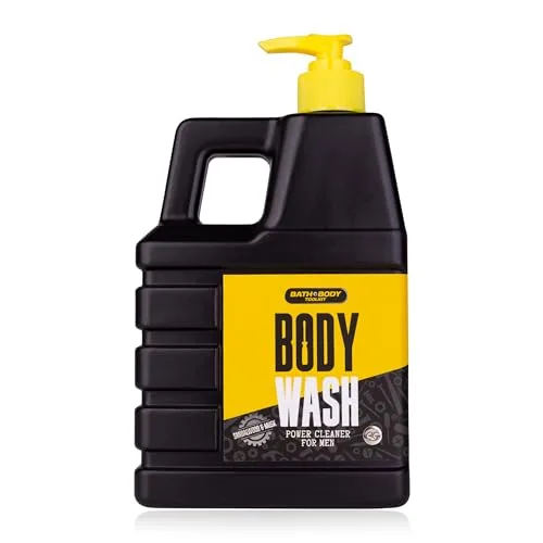 Accentra Duschgel BATH & BODY TOOL KIT in XL Pumpspender, 740ml in Kanisterform, Duft Sandalwood & Musk - Bade- und Dusch-Gel für Männer