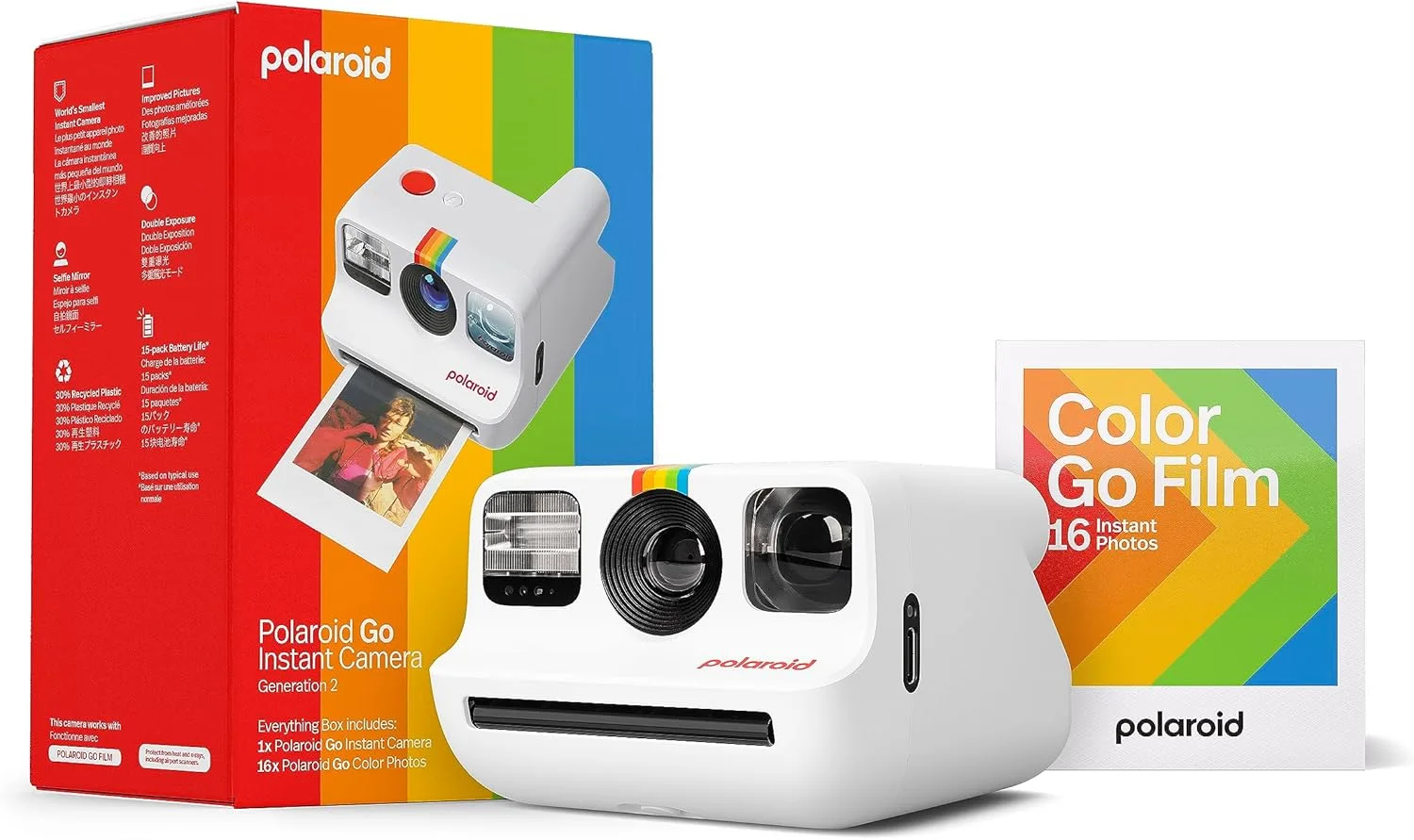 Everything Box Polaroid Go Generation 2 White
