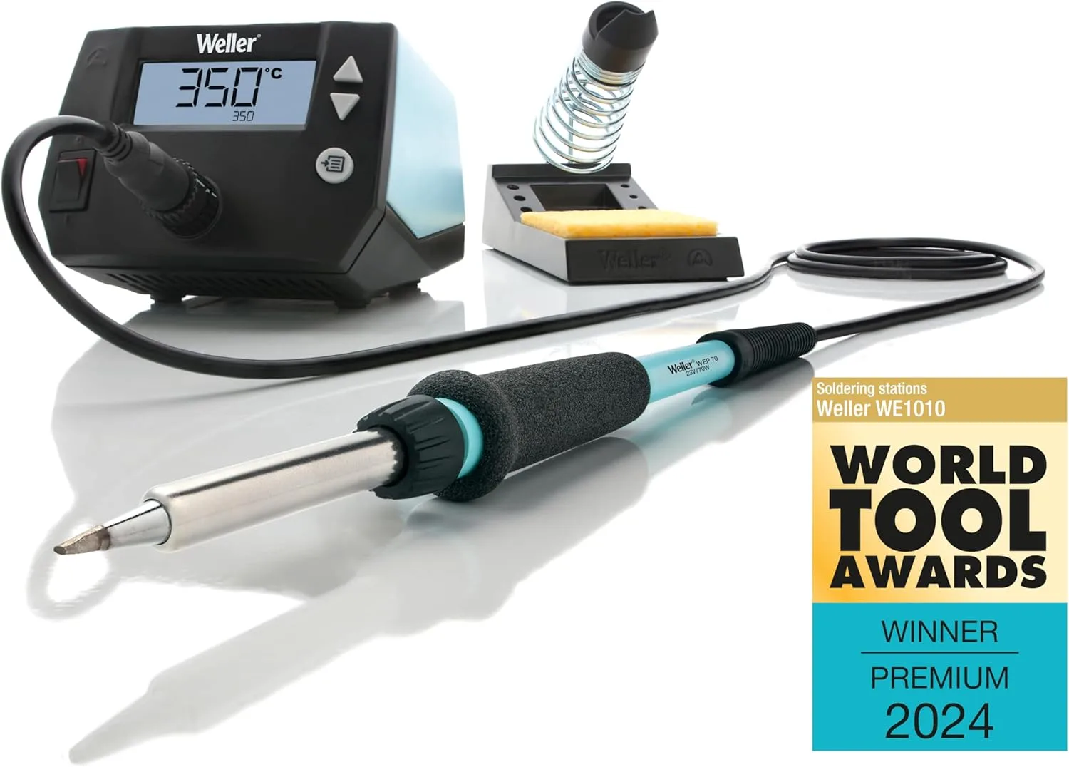 Weller WE 1010 (T0053298699) 70 W/230 V Digital 1-Kanal-Lötstation, Temperaturbereich 100°C – 450°C