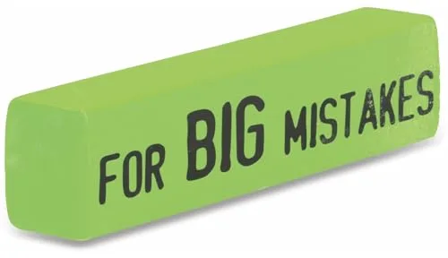 XXL Radiergummi Radiergummi XXL big mistake