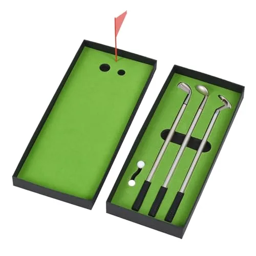 Tisujune Lustige Kugelschreiber Für Erwachsene | Originelle Golf Gadgets - Turnierzubehör Für Weihnachten Tischdekoration Büro Zuhause Reise Sport Party Schreibtischarbeit Vatertag