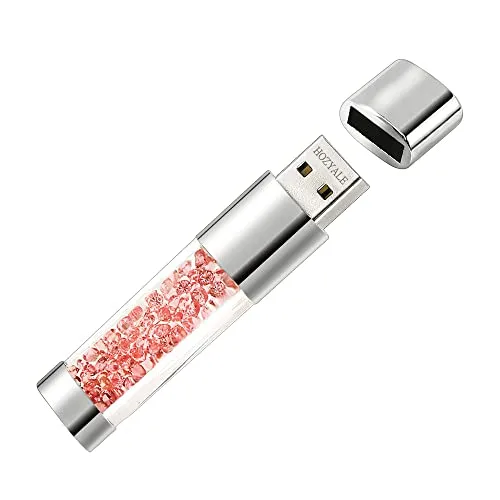 HOZYALE USB Stick Niedlich Kristall USB 2.0 Flash Laufwerk Datenablage Speicherstick Memory Stick