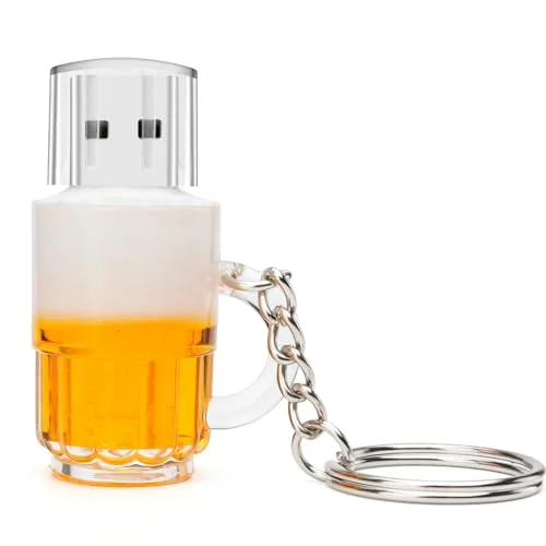 32GB USB-Stick Bierkrugförmige USB-Flash-Laufwerk Süßes USB 2.0 Speicherstick für Externe Datenspeicher