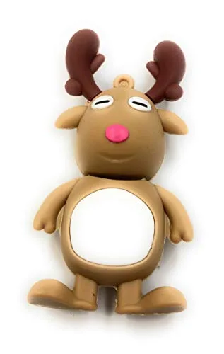 Onwomania Elch Figur Weihnachten Rentier Funny USB Stick 16 GB USB 2.0 Speicherstick USB-Datenträger