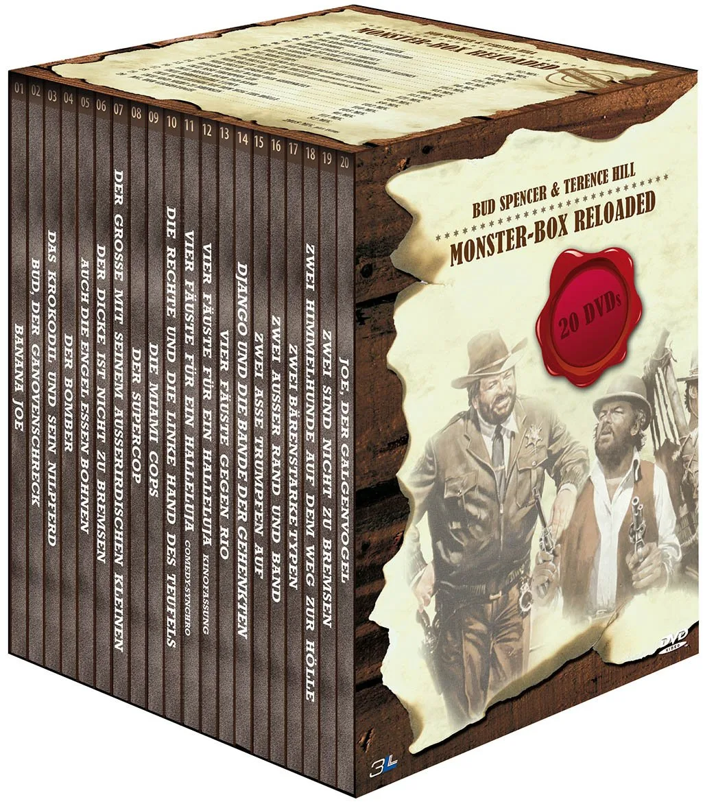 Bud Spencer & Terence Hill: 20 DVD Monster-Box Reloaded [DVD]