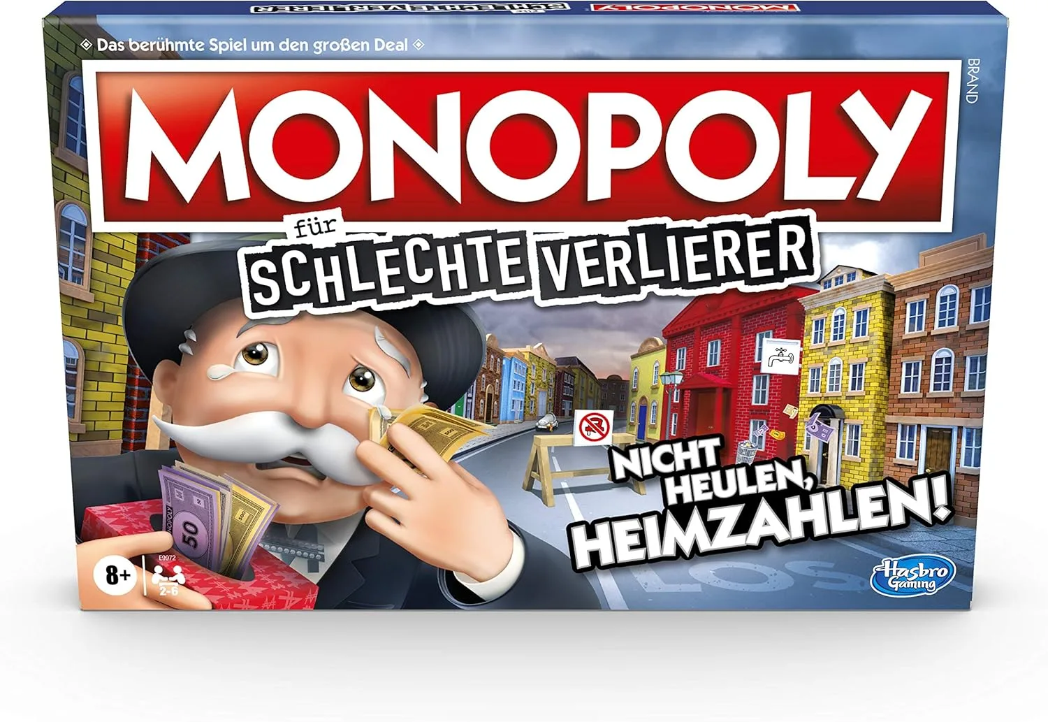 Monopoly für schlechte Verlierer Brettspiel ab 8 Jahren – Das Spiel, bei dem es sich auszahlt, zu verlieren