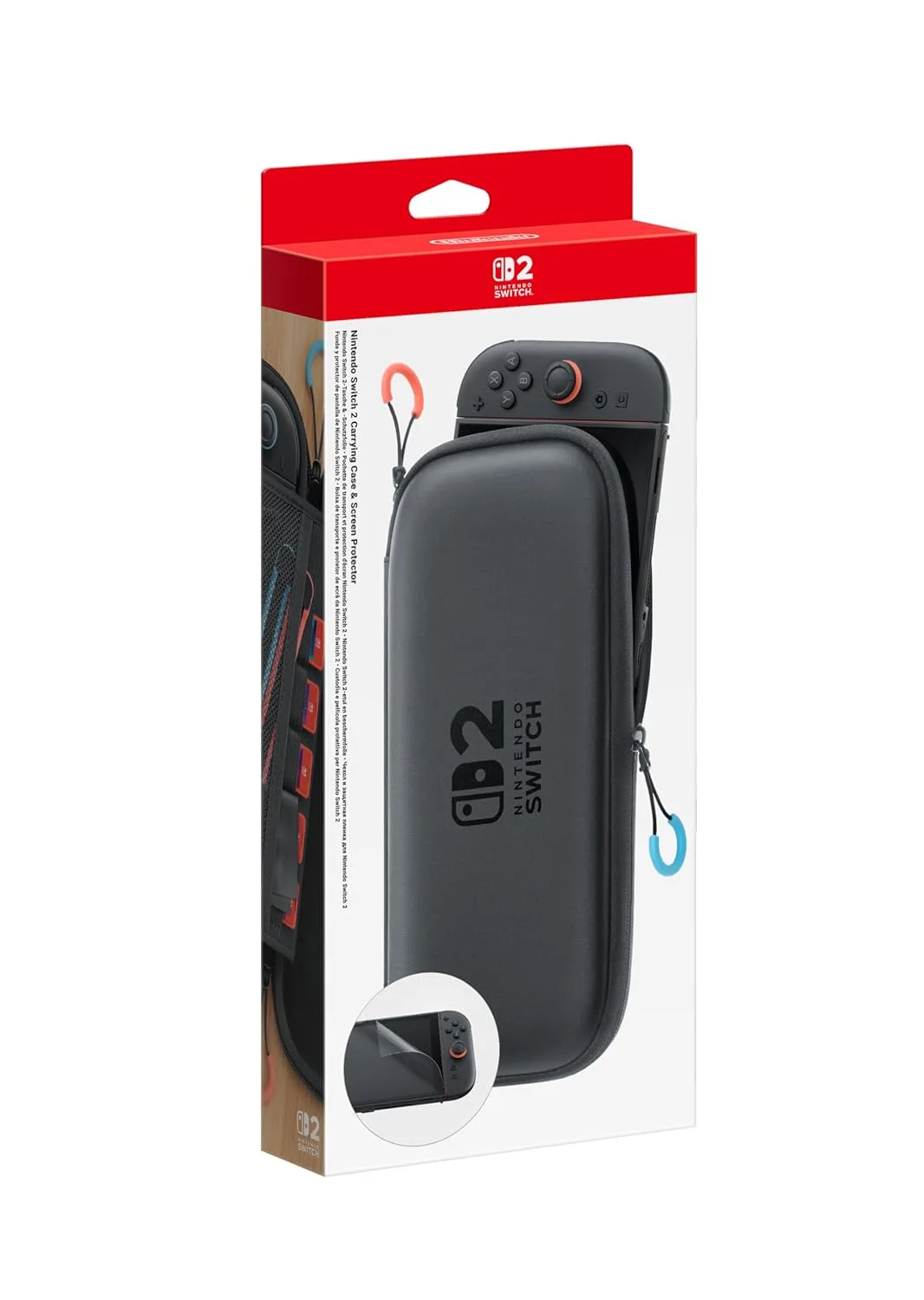 Nintendo Switch 2-Tasche und -Schutzfolie