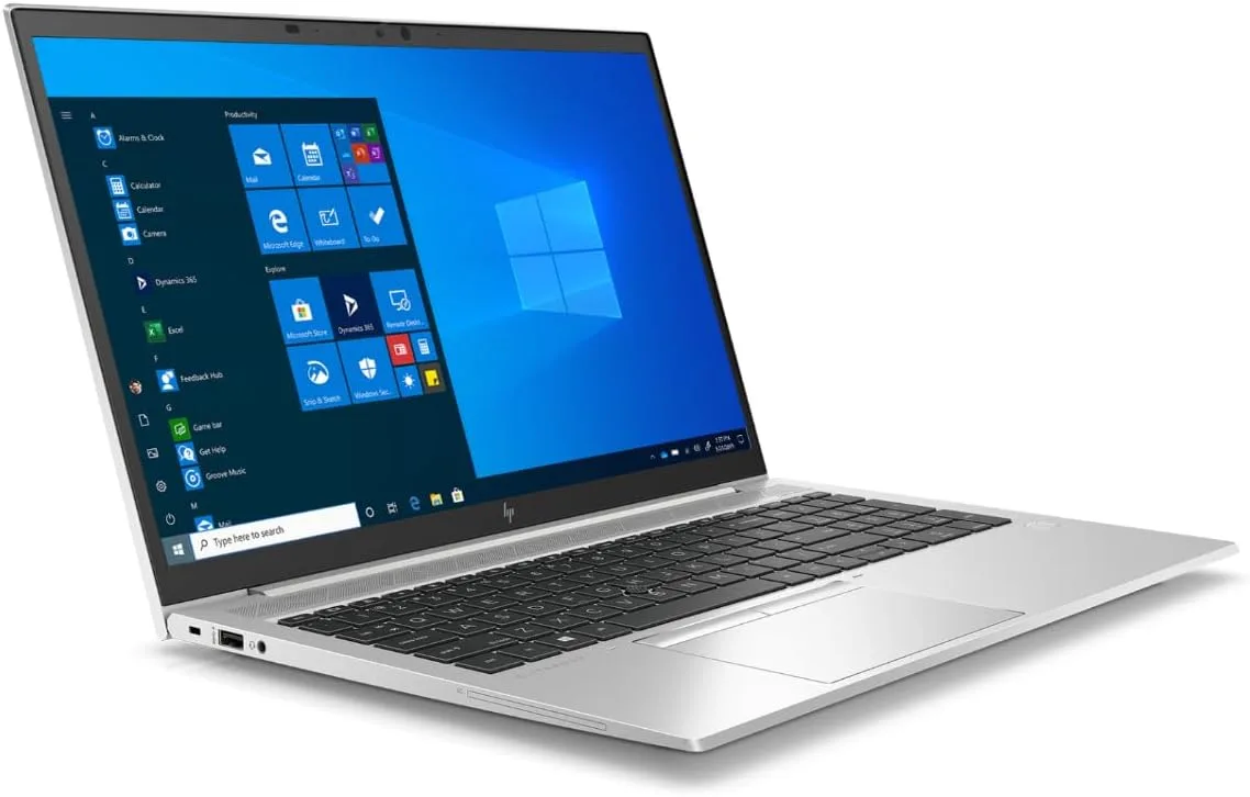 HP EliteBook 855 G7 15,6 Zoll Full HD AMD Ryzen 3 PRO 4450U 512GB SSD Festplatte 16GB Speicher Windows 11 Pro 4G LTE Webcam Notebook Laptop (Generalüberholt)