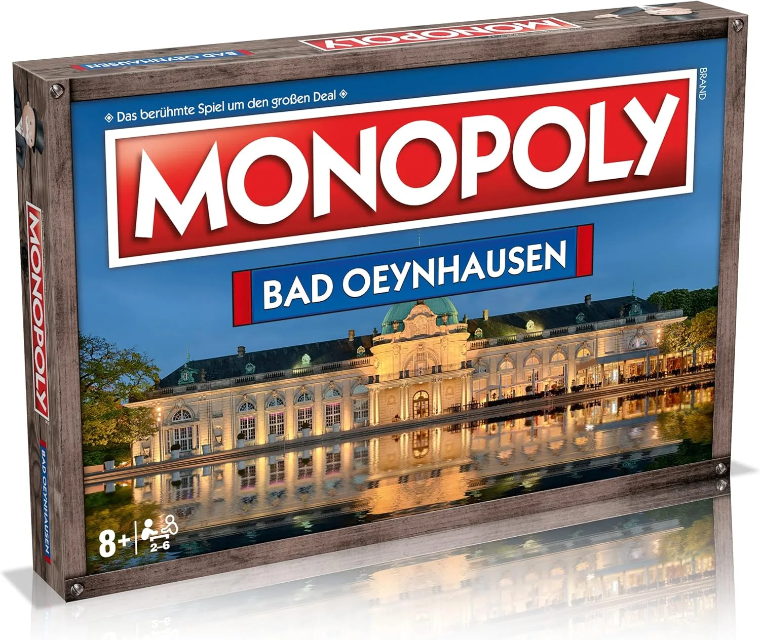 Winning Moves Monopoly Bad Oeynhausen Brettspiel Gesellschaftsspiel Spiel, 2-6 Spieler, ab 8 Jahren, Standardausgabe