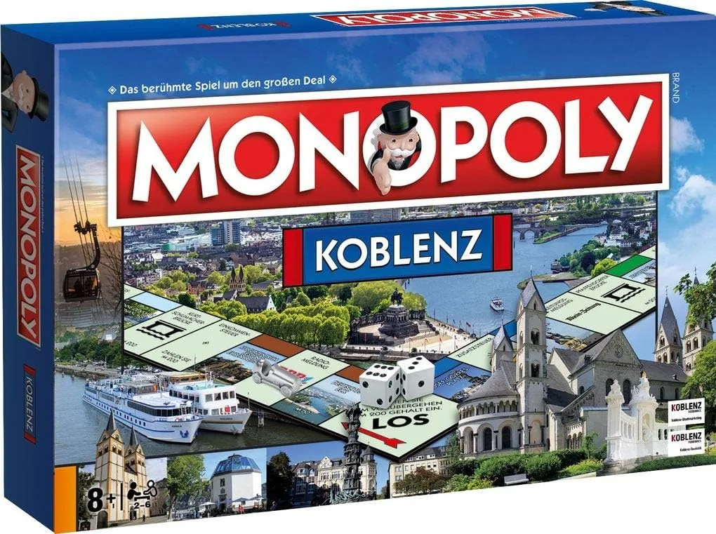 Winning Moves Monopoly, Stadtausgabe Koblenz (Spiel)