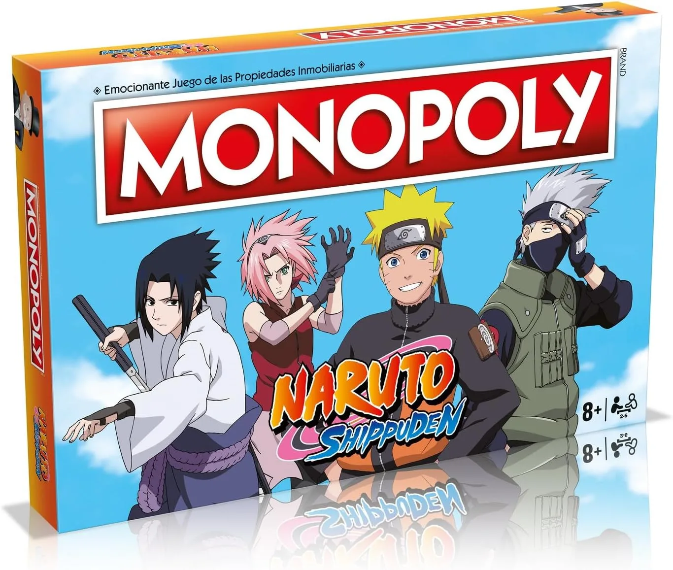Winning Moves - Monopoly Naruto Shippuden - Spanische Version