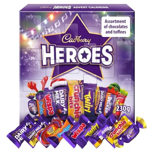 Cadbury Heroes Premium Advent Calendar 230g