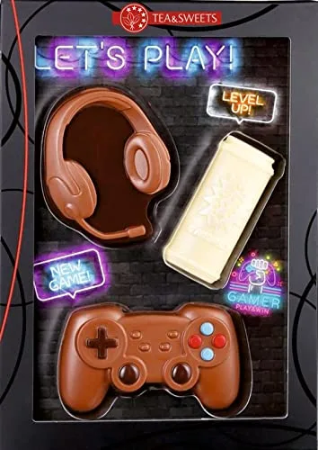 Gamecontroller I Gaming Set aus Schokolade 100g