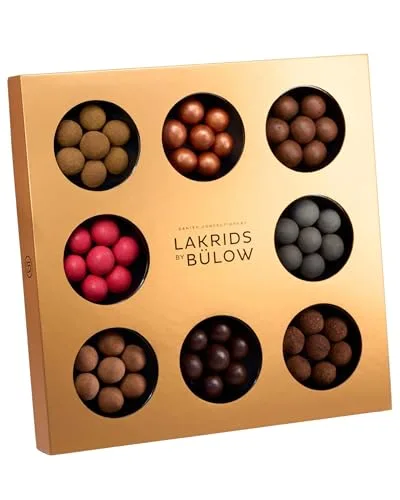 LAKRIDS BY BÜLOW - WINTER SELECTION BOX - 350G - Feinste Lakritze umhüllt von cremiger Schokolade