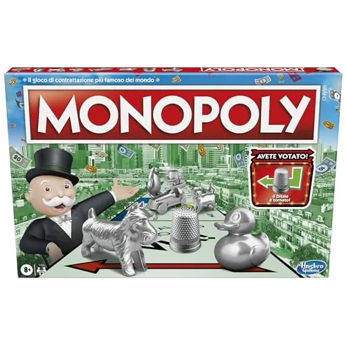 Hasbro 0122 C1009 456 Kinder und Erwachsene – Sorgfältige Simulation – Brettspiel (sorgfältige Simulation, Kinder und Erwachsene, Jungen/Mädchen, 8 Jahre, 99 Jahre, drinnen), Italienische Version