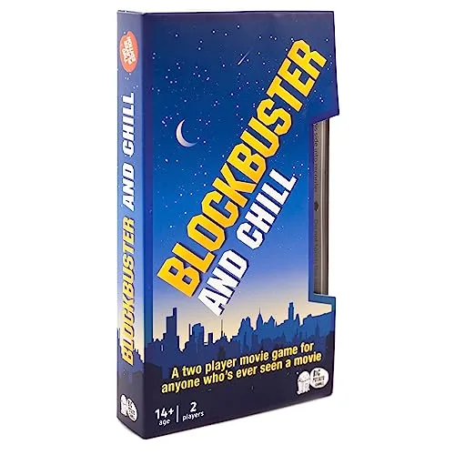 Blockbuster and Chill: Film-Brettspiel für 2 Spieler, für Erwachsene und Familien