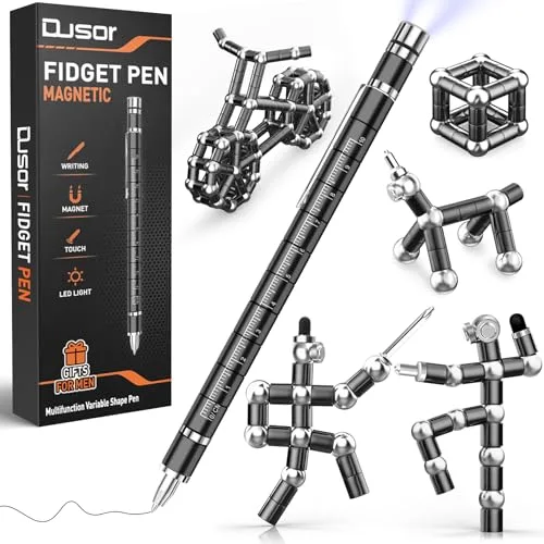 Dusor Geschenke für Männer, Adventskalender Füllung Kinder, Magnetic Fidget Pen, Geburtstagsgeschenk für Männer Teenager, Männergeschenke, Weihnachtsgeschenke für Kinder, Papa Geschenk Weihnachten