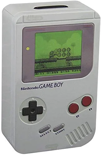 Paladone Paladone Game Boy Spardose aus Blech, mehrfarbig, 5 x 9 x 15 cm