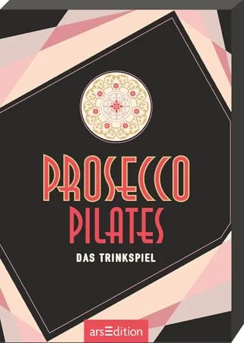 Prosecco-Pilates: Das Trinkspiel | Originelles Partyspiel, perfekte Geschenkidee für Freunde
