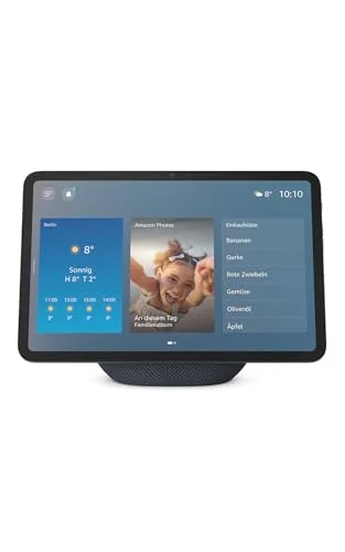 Amazon Echo Show 11 – Brillantes 11-Zoll-Display in Full-HD-Auflösung mit größerer Bildschirmfläche, 3D-Audio und Alexa, Graphit