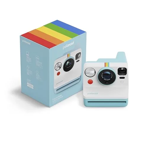 Polaroid – Now Generation 3 – Sofortbildkamera – Arktisblau (9157)
