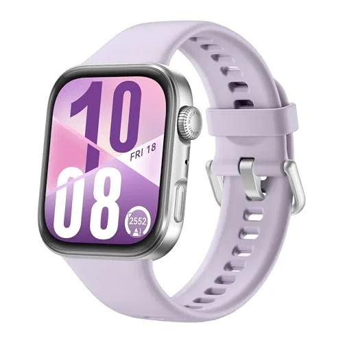 HUAWEI Watch FIT 4 Smartwatch, Sports Fitness Tracker, 5ATM Wasserdicht, Gesundheits-Insights, Bis zu 10 Tage Akku, Kompatibel mit Android™ & iOS, +6 Monate erweiterte Garantie, Lila