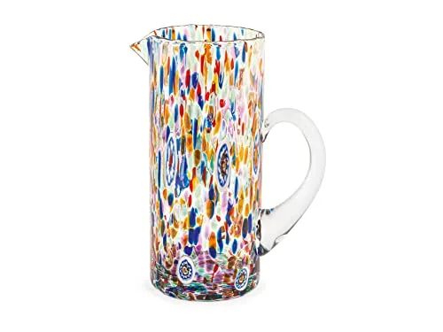 H&h Veneziano Glaskrug, mehrfarbig, 1,3 l