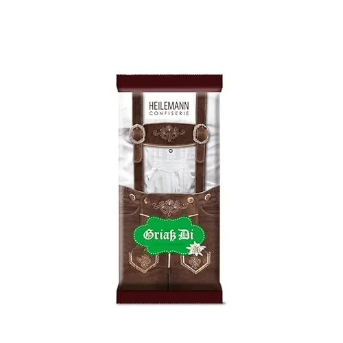 Heilemann Alpenserie Oktoberfest Bayern (Lederhose Tafelschokolade, 37 g)